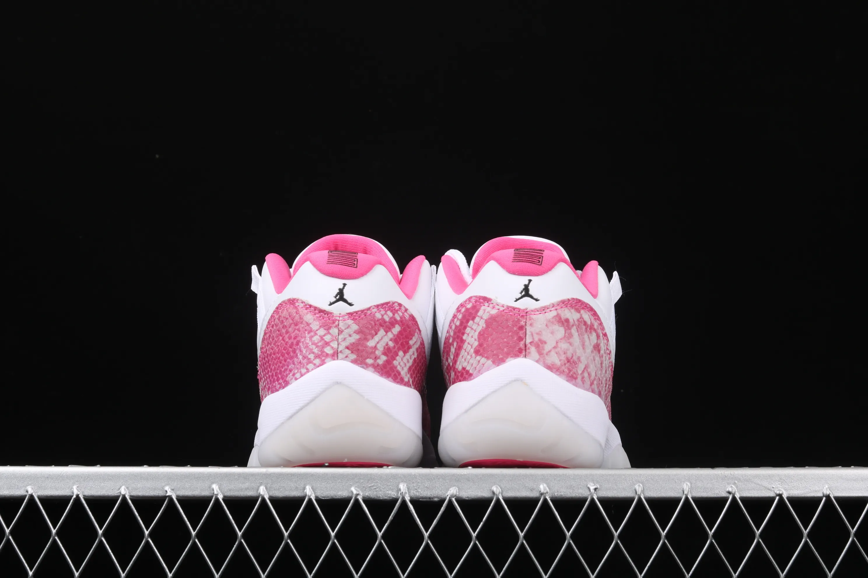 All categories Air Jordan Jordan series basketball shoes Air Jordan 11 Air Jordan 11 Low Retro "Snakeskin" "Pink snake pattern" AH7860-106